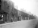 Fitzwilliam Street looking towards junction of Button Lane, including No. 262 Leslie James, dentist