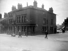 Crown and Anchor Hotel, No. 218 Fitzwilliam Street, at junction of Button Lane