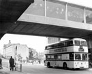 View: s15891 Pond Street bus station looking towards Flat Street and General Post Office