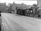 Fitzwilliam Street and Devonshire Street junction before the lowering of wall to improve visibility