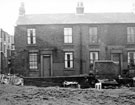 Nos 3 and 4, Court 9, Fowler Street, Burngreave, supported with tie bars at ground and first floors, demolished Nov. 1960
