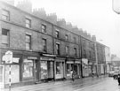 North side of Fulwood Road (now demolished), Nos. 234 - 210 premises include No. 232 Mrs. Ellen Summers, tobacconist, No. 228 Sine Electrical Co. Ltd., No. 226 Percy W. Collins, pastry cook, No. 224 The Lampost, pet store