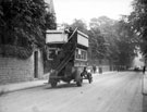 Bus No. 7, Reg. No. W 3500, on Brocco Bank, Endcliffe (in service 1913-1922/4) Bus No. 7, Reg. No. W 3500, on Brocco Bank, Endcliffe (in service 1913-1922/4)