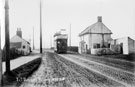 Toll bar cottage (right) and The Weigh House (left), Templeborough, Sheffield Road viewed from the Rotherham side