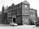 Furnival Street at junction of Eyre Lane, Roberts and Belk Ltd., silversmiths, Furnival Works