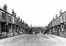 Nos. 29, 27 etc. (right) and Nos. 38, 36, etc.,(left), Gainsford Road, Darnall looking towards Staniforth Road and Wetherby Road Nos. 29, 27 etc. (right) and Nos. 38, 36, etc.,(left), Gainsford Road, Darnall looking towards Staniforth Road and Wetherby Road