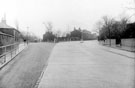 View: s16318 Looking towards junction of Glossop Road (right) and Clarkehouse Road (left)