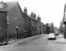 Goodwin Road, Heeley, from Thirlwell Road, looking towards rear of houses on Artisan View