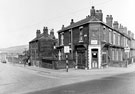 Bawtry Road showing No. 114 H. Collins, grocers shop at the junction of Greasbro Road, Tinsley