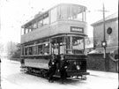 View: s16413 Electric tram No. 412 at Banner Cross Terminus, Ecclesall Road/Ecclesall Road South
