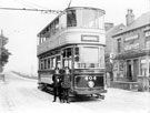 Tram No. 404 at Middlewood