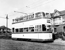 Electric Tram No. 501 at Millhouses Terminus, Abbeydale Road South