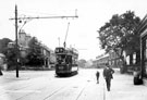 Electric tram No. 60 at Millhouses Tram Terminus, Abbeydale Road/Abbeydale Road South