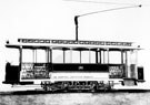 Experimental electric tramcar No. 51, in use during the period 1899-1913