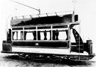 Electric tram No. 167, in use during the period 1902-1904/5