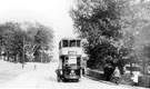 Electric tram No. 314 at Fulwood Tram Terminus, in service 1913-1937