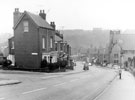 Greystones Road at junction of Peveril Road, Methodist Church on right