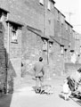 Rear yards on Grimesthorpe Road backing on to Cyclops Street, Grimesthorpe,