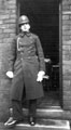 Mr. H. Sidey in police uniform, Attercliffe Police