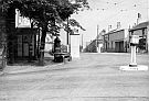 Handsworth Road, junction of Richmond Road, New Crown public house, right, Jeffcock Memorial Fountain, left