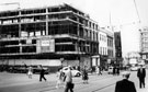 View: s16966 Haymarket at corner of King Street, construction of Pearl Assurance House, premises include Nos. 13 - 15 Brunswick Hotel