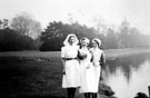 Nurses at Firbeck Country Club turned into a hospital annexe for the Royal Infirmary, Sheffield