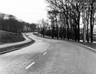 Hemsworth Road, after alterations, Graves Park, left, in background