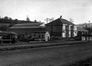 Nos. 922 - 924 Herries Road and Omnibus Depot, near the junction of Penistone Road North. Land to left of houses was used for visiting fairs. The 1934 Map shows no other buildings except for the semi-detached properties