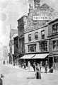 High Street, No. 8 White Bear public house and Nos. 10 - 14 William Foster and Son Ltd., tailors