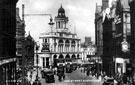 View: s17256 Telegraph and Star offices, Kemsley House, High Street, photographed from Fargate
