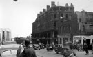 View: s17257 Blitz damage (ten years later) at Westminster Bank Ltd. and John Walsh and Co., (former department store), High Street