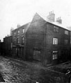 View: s17434 Holly Street, buildings situated between the portion of Trippet Lane and Bow Street, demolished to make way for street improvements, the double fronted building (No 5), centre, was originally the King William Inn