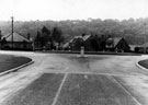Hutcliffe Wood Road looking across Abbey Lane towards Bocking Lane