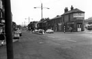 View: s17519 Langsett Road at the junction with Whitehouse Lane showing Nos. 53 - 55 Glover and Wood Ltd. looking towards Infirmary Road