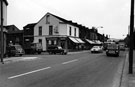 Infirmary Road at the junction with Bedford Street showing Nos. 80 - 82 Blanchards Ltd., house furnishers