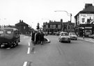 Shalesmoor looking towards the junctions of Infirmary Road/Penistone Road/Cornish Street showing the junction with Dun Street with the former New Inn, No. 2 Penistone Road, occupied by Hampshire's Printers