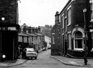 Kent Road from Gleadless Road. showing (right) Waggon and Horses public house, No. 236 Gleadless Road