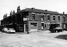 View: s17571 Junction of Lancing Road and Cherry Street, St. Mary's. R. Oxley Ltd., engineers supplies, on corner
