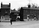 View: s17599 Leadmill Road from junction with Duchess Road showing (left) J.D. Newton, grocer