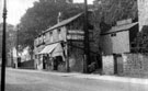 Shops, Manchester Road, near junction with Lydgate Lane, Crosspool, premises include rear of No 315, Lydgate Lane, Arthur Ashmore and Sons, Butchers (these hops were double fronted with Lydgate Lane)