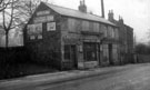 Manchester Road near the junction with Lydgate Lane, Crosspool, premises include B. Barker, Plumber (these shops were double fronted with Lydgate Lane)