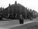 Netherthorpe House, junction of Meadow Street (left to right) and Hoyle Street, Netherthorpe, 1950-1955