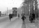 Tram No. 21 at Meadowhead Tram Terminus