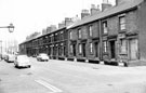 Housing, Milton Street from junction with Headford Street