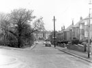 Monckton Road taken from the junction with Tenterden Road looking towards the rear of properties on Jepson Road