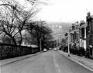 Montague Street, Sharrow showing (left) the General Cemetery