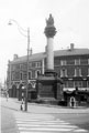 View: s18138 Crimean Monument and drinking fountain, Moorhead, Nelson Hotel, in background