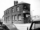 View: s18171 Frederick Jones, brass founder, J.B. Addis and Sons Ltd., light edge tool manufacturers, No. 2 (formerly Hope and Anchor public house) Mowbray Street at the junction with Harvest Lane/ Pitsmoor Road