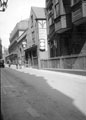 View: s18177 Mulberry Street from Norfolk Street, Sheffield Club and No. 2 Mulberry Tavern, right, J. Walsh and Co. Ltd., department store, in background