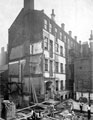 Building works at rear of Pawson and Brailsford, printers, Mulberry Street